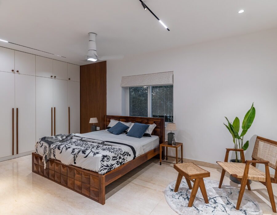A Quiet Retreat in Rich Wood Tones